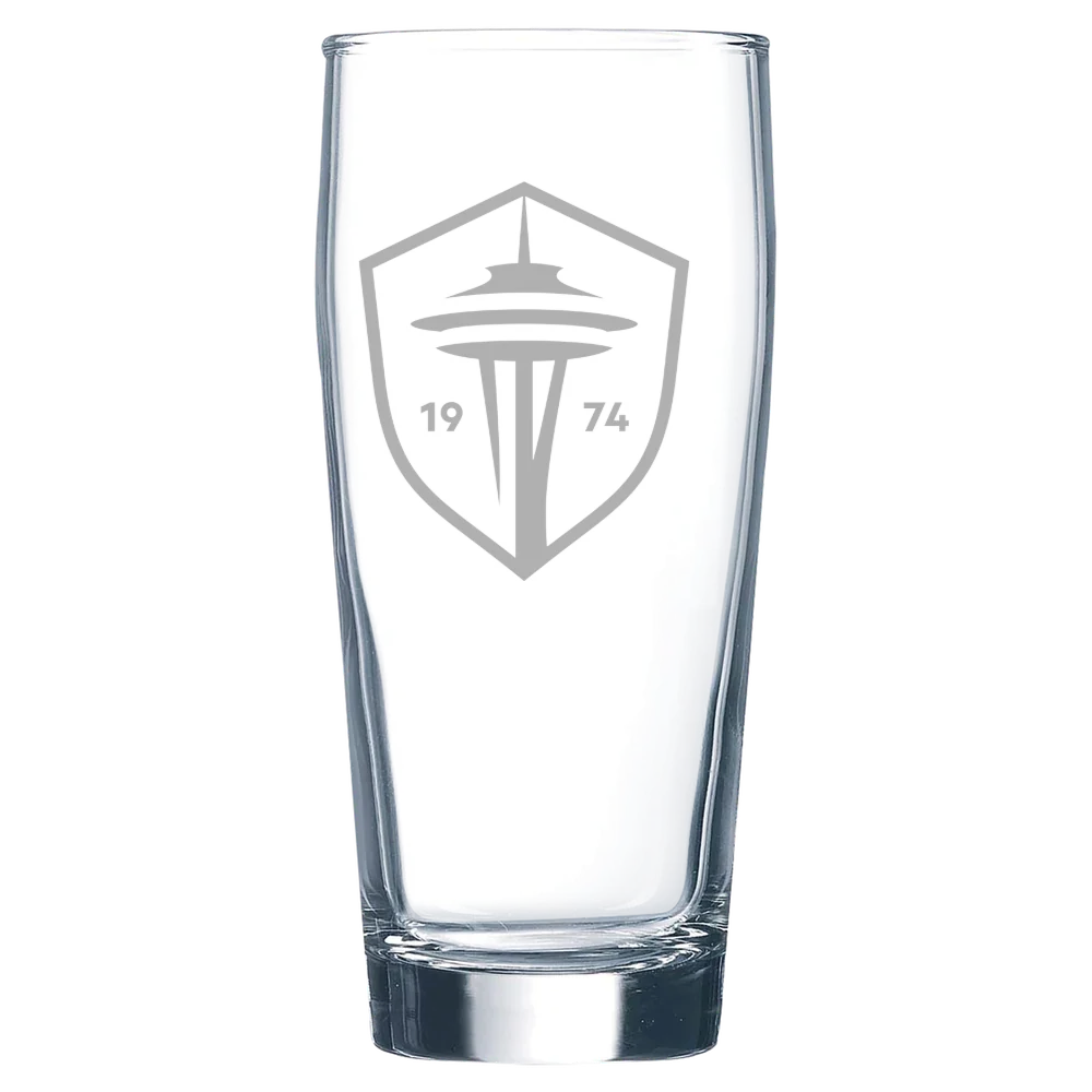 Seattle Sounders FC Polar Camel 16 oz. Willi Becher Beer Glass