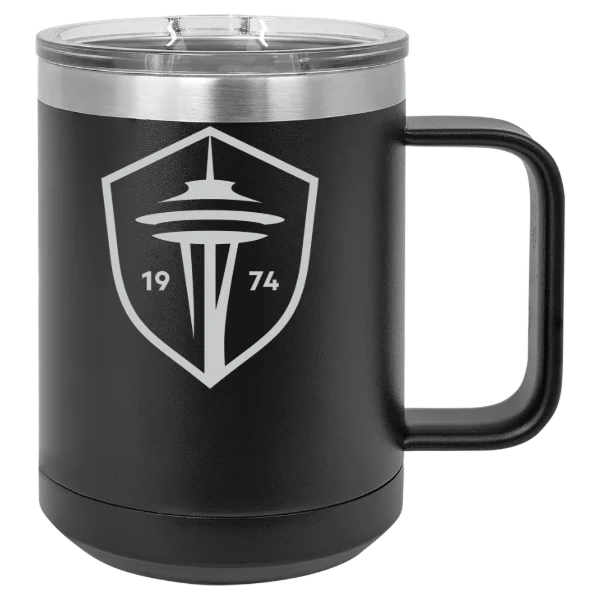 Seattle Sounders FC Polar Camel 15 oz. Mug with Slider Lid