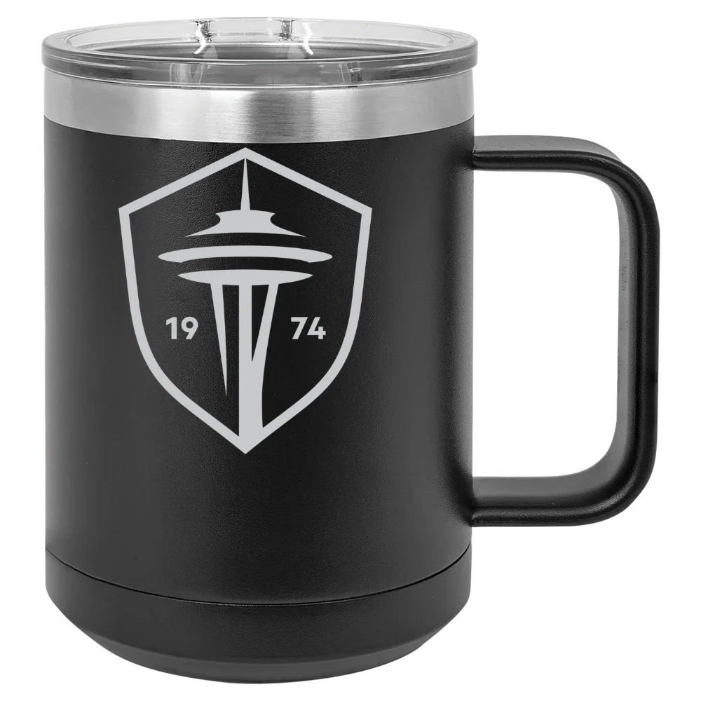 Seattle Sounders FC Polar Camel 15 oz. Mug with Slider Lid
