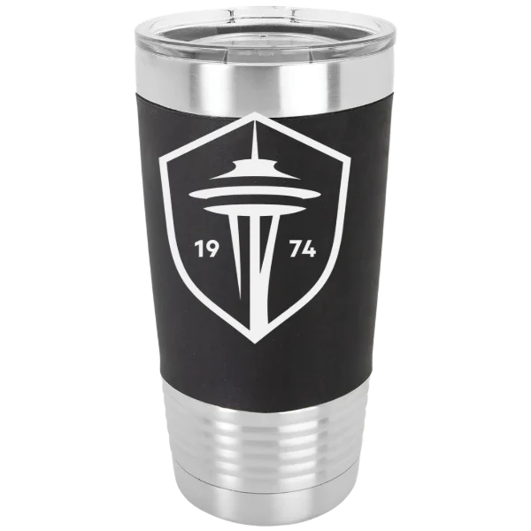 Seattle Sounders FC Polar Camel 20 oz. Silicone Grip Tumbler with Standard Lid