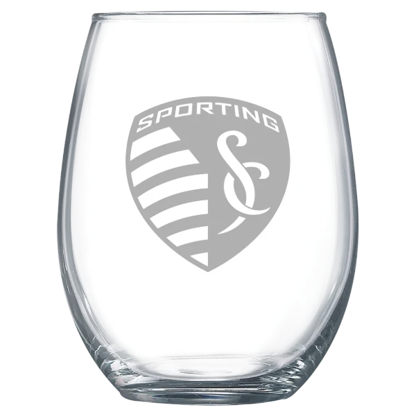 Sporting Kansas City Polar Camel 15 oz. Stemless Wine Glass