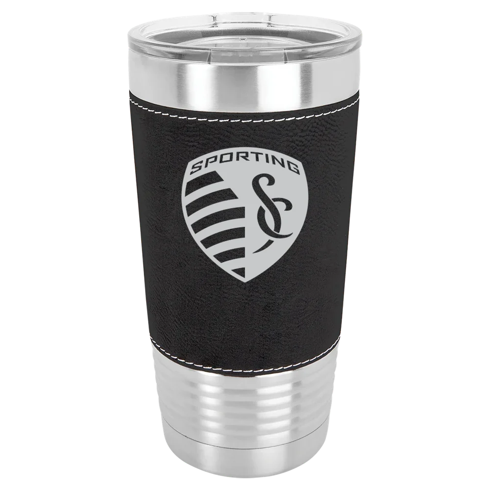 Sporting Kansas City Polar Camel 20 oz. Leatherette Grip Tumbler with Standard Lid