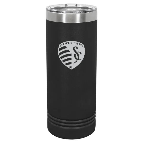 Sporting Kansas City Polar Camel 22 oz. Skinny Tumbler with Slider Lid