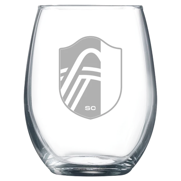 St. Louis CITY SC Polar Camel 9 oz. Stemless Wine Glass
