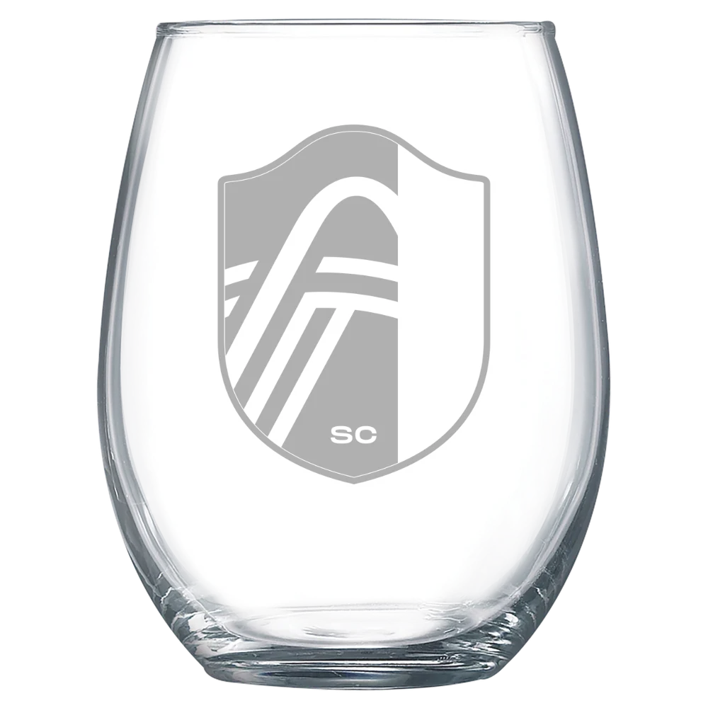 St. Louis CITY SC Polar Camel 15 oz. Stemless Wine Glass