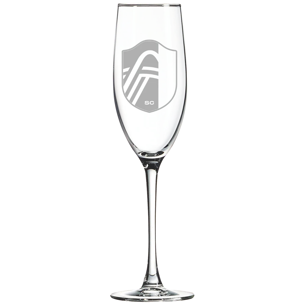 St. Louis CITY SC Polar Camel 8 oz. Champagne Flute