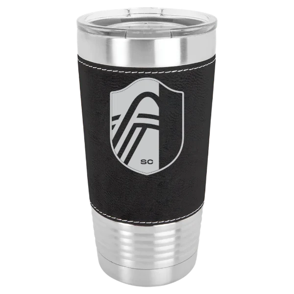 St. Louis CITY SC Polar Camel 20 oz. Leatherette Grip Tumbler with Standard Lid