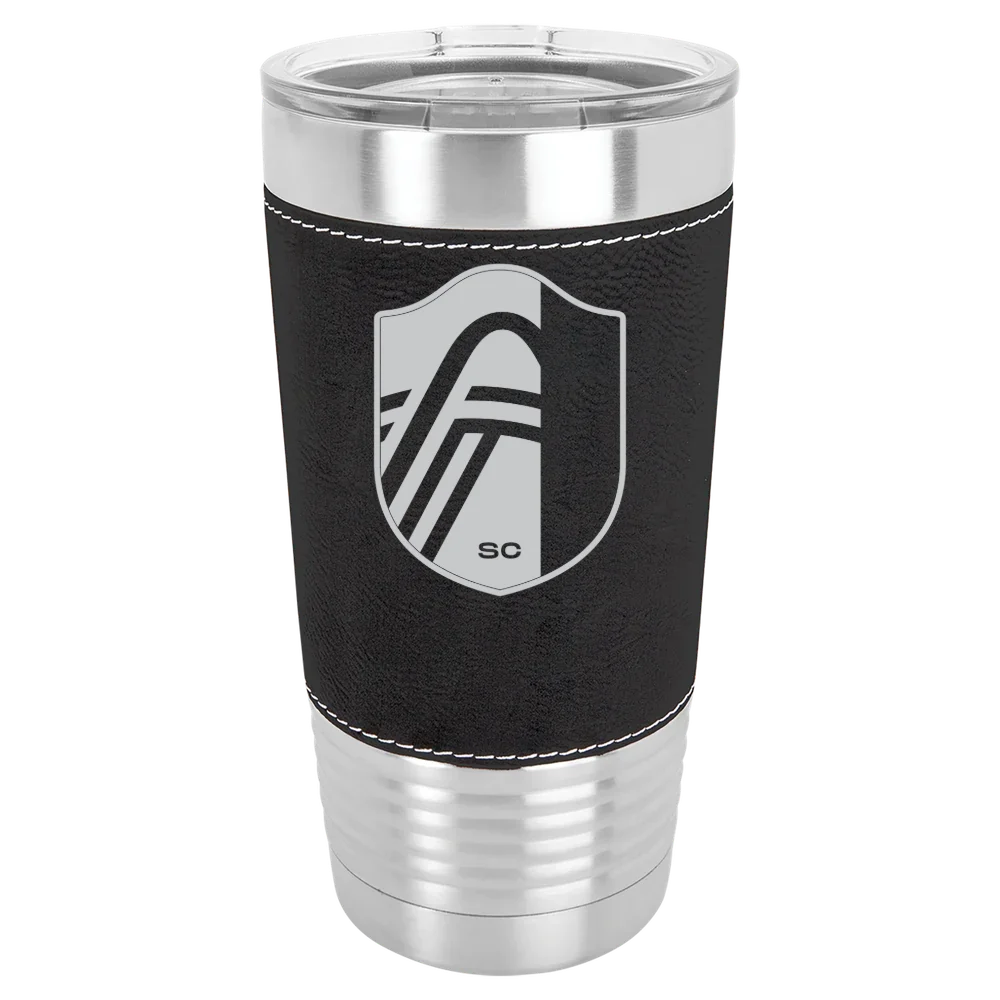 St. Louis CITY SC Polar Camel 20 oz. Leatherette Grip Tumbler with Standard Lid