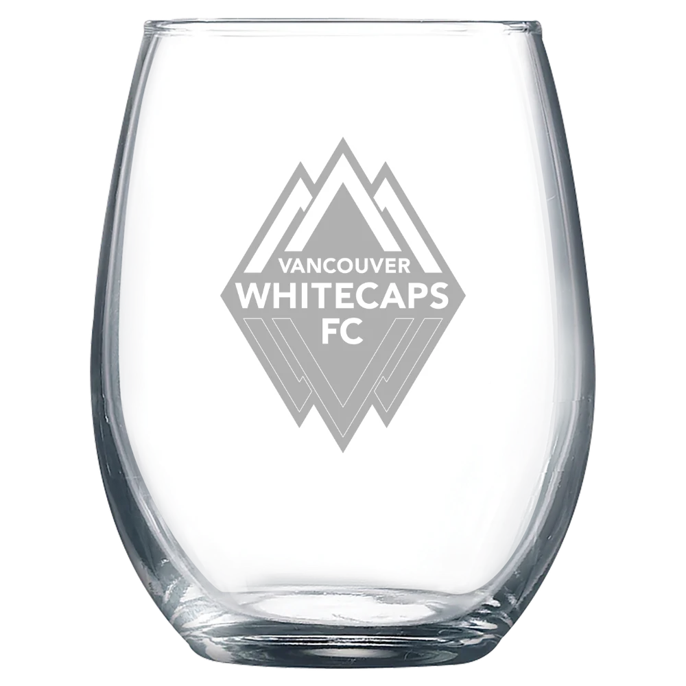 Vancouver Whitecaps FC Polar Camel 9 oz. Stemless Wine Glass