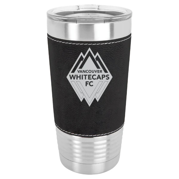 Vancouver Whitecaps FC Polar Camel 20 oz. Leatherette Grip Tumbler with Standard Lid