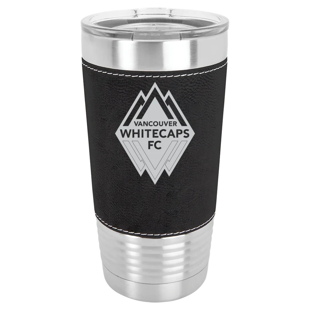 Vancouver Whitecaps FC Polar Camel 20 oz. Leatherette Grip Tumbler with Standard Lid