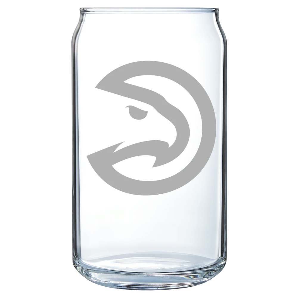 Atlanta Hawks Polar Camel 16 oz. Can Glass