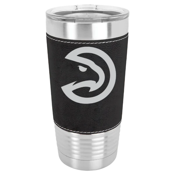Atlanta Hawks Polar Camel 20 oz. Leatherette Grip Tumbler with Standard Lid