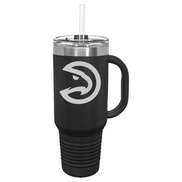 Atlanta Hawks Polar Camel 40 oz. Travel Mug with Snap Lid & Straw