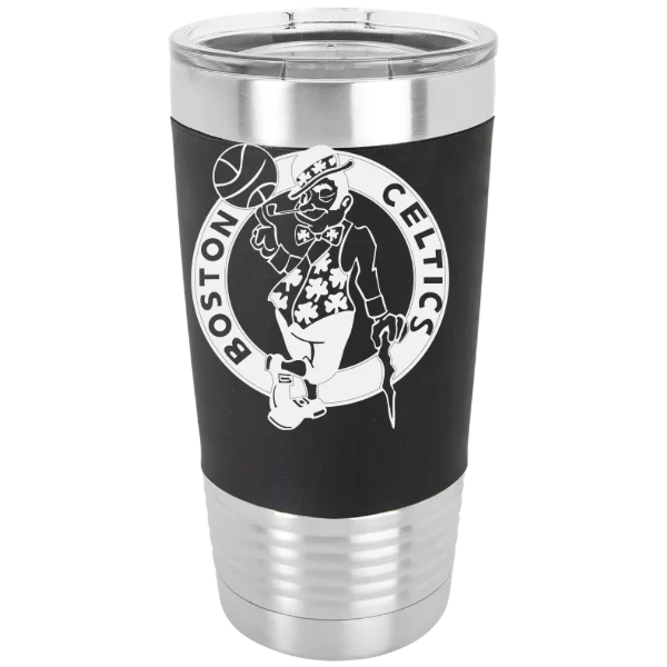 Boston Celtics Polar Camel 20 oz. Silicone Grip Tumbler with Standard Lid