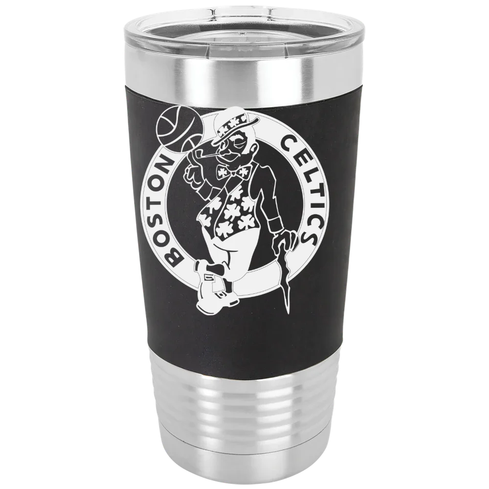 Boston Celtics Polar Camel 20 oz. Silicone Grip Tumbler with Standard Lid