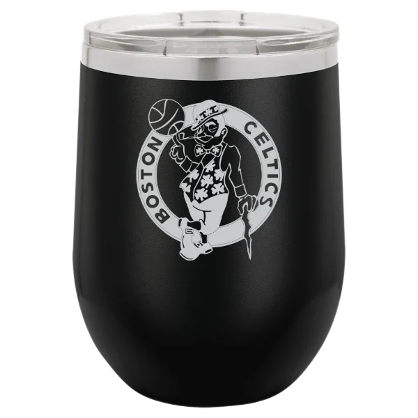 Boston Celtics Polar Camel 12 oz. Stemless Wine Tumbler