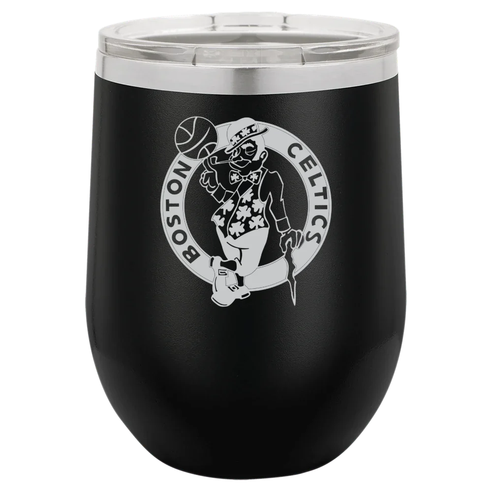 Boston Celtics Polar Camel 12 oz. Stemless Wine Tumbler