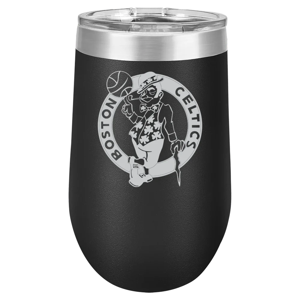 Boston Celtics Polar Camel 16 oz. Stemless Wine Tumbler
