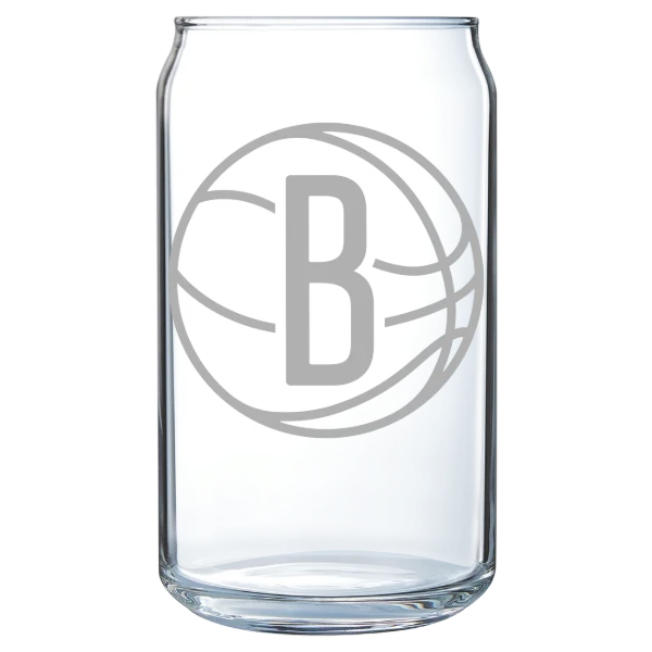 Brooklyn Nets Polar Camel 16 oz. Can Glass