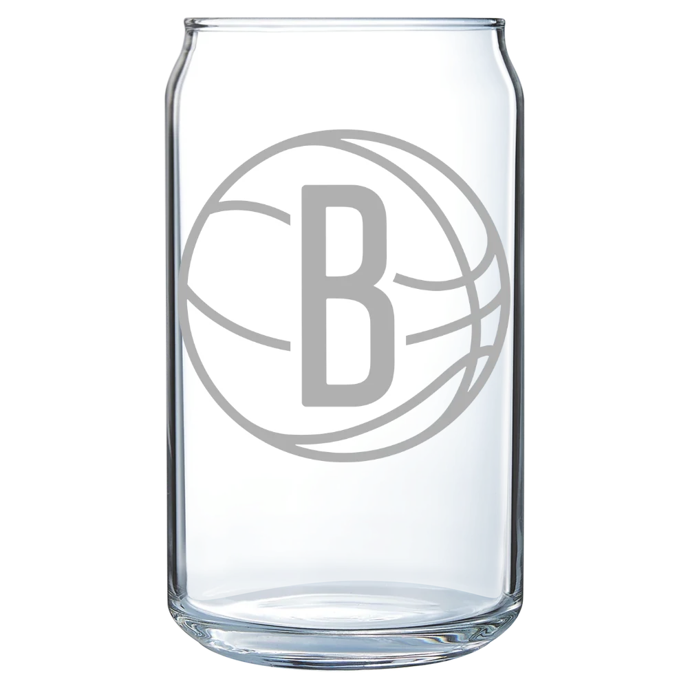 Brooklyn Nets Polar Camel 16 oz. Can Glass