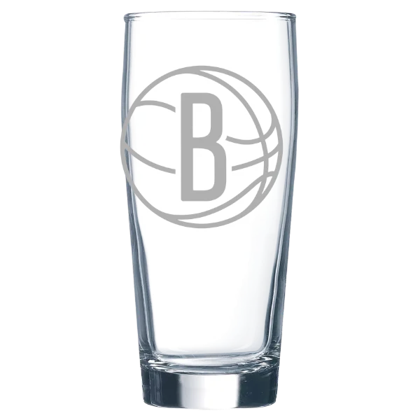 Brooklyn Nets Polar Camel 16 oz. Willi Becher Beer Glass