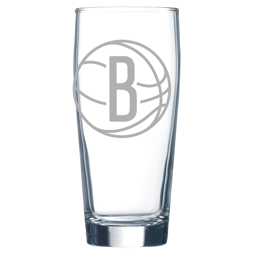Brooklyn Nets Polar Camel 16 oz. Willi Becher Beer Glass