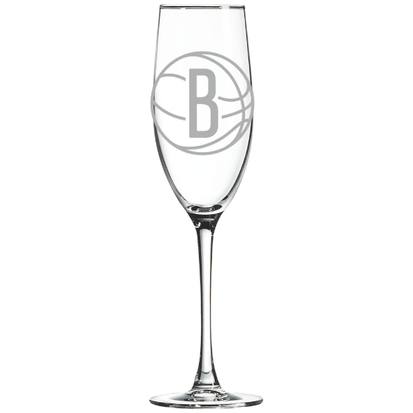 Brooklyn Nets Polar Camel 8 oz. Champagne Flute