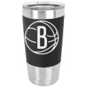 Brooklyn Nets Polar Camel 20 oz. Silicone Grip Tumbler with Standard Lid
