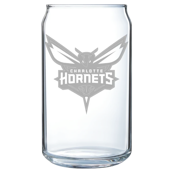 Charlotte Hornets Polar Camel 16 oz. Can Glass