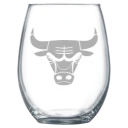 Chicago Bulls Polar Camel 15 oz. Stemless Wine Glass