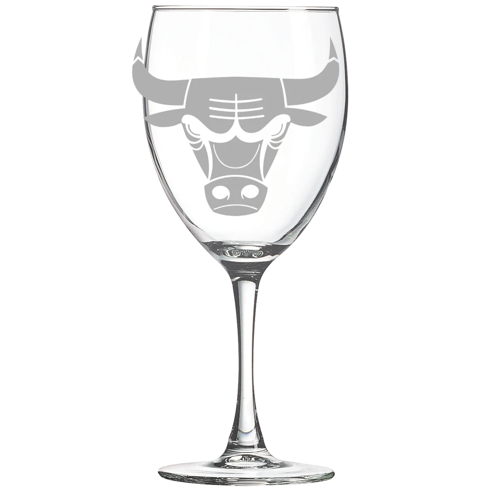 Chicago Bulls Polar Camel 10 1/2 oz. Wine Glass