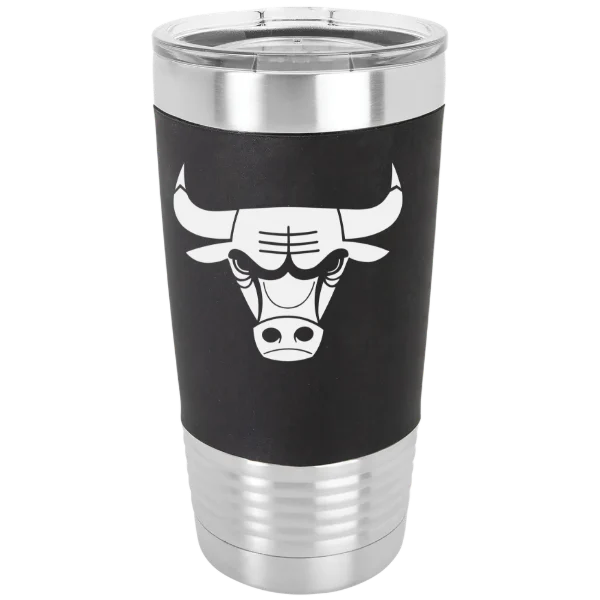 Chicago Bulls Polar Camel 20 oz. Silicone Grip Tumbler with Standard Lid