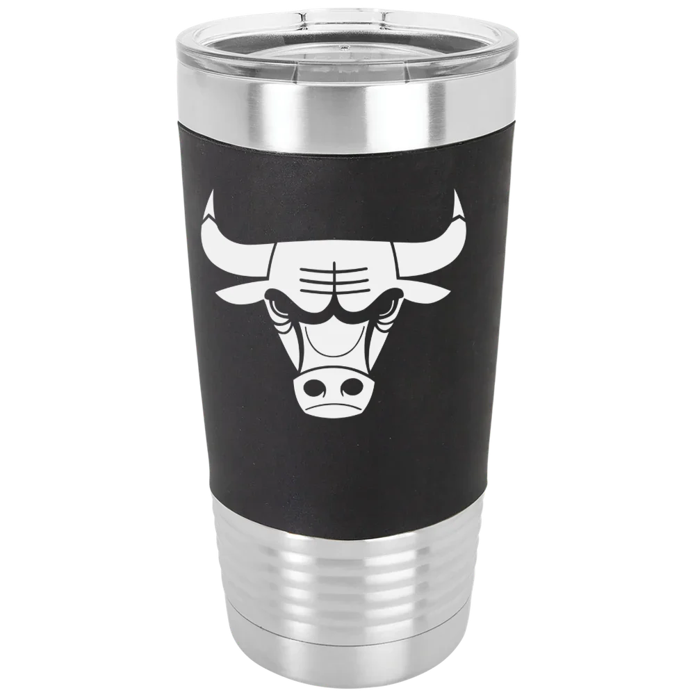 Chicago Bulls Polar Camel 20 oz. Silicone Grip Tumbler with Standard Lid