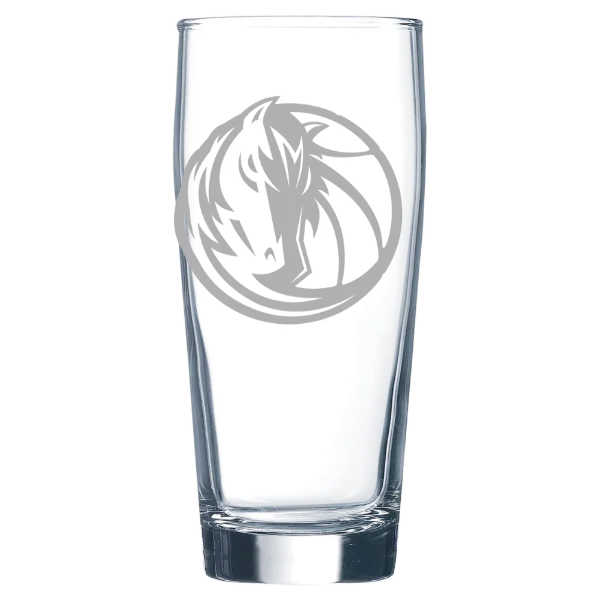 Dallas Mavericks Polar Camel 16 oz. Willi Becher Beer Glass