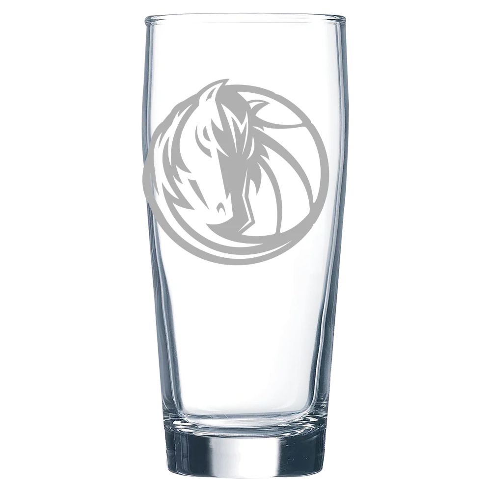 Dallas Mavericks Polar Camel 16 oz. Willi Becher Beer Glass