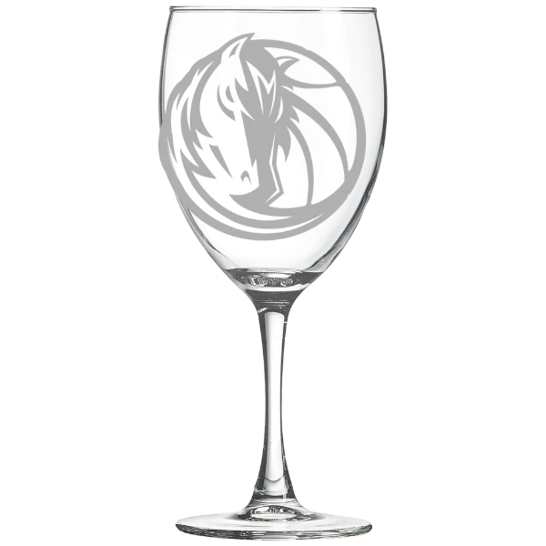 Dallas Mavericks Polar Camel 10 1/2 oz. Wine Glass