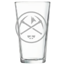 Denver Nuggets Polar Camel 16 oz. Pint Mixing Glass