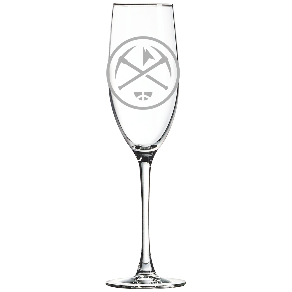Denver Nuggets Polar Camel 8 oz. Champagne Flute