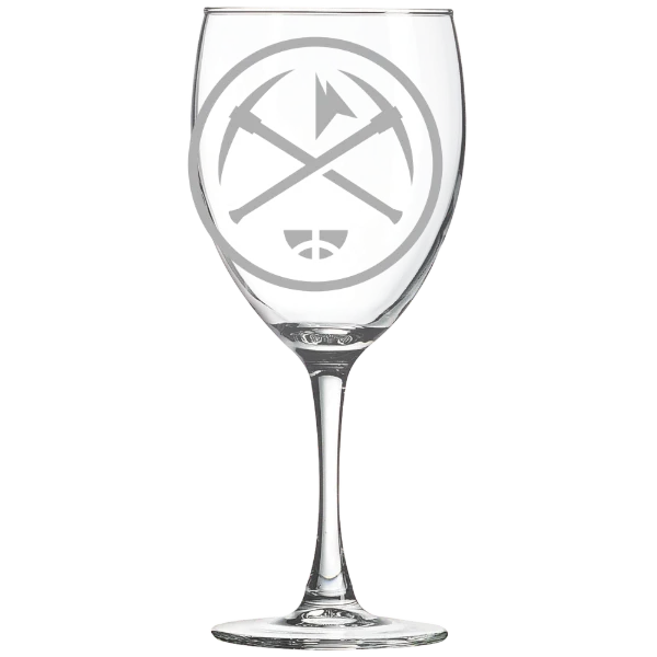 Denver Nuggets Polar Camel 10 1/2 oz. Wine Glass