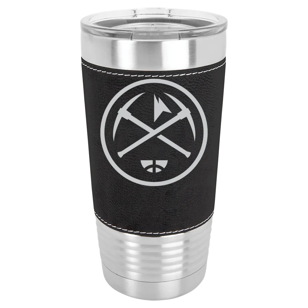 Denver Nuggets Polar Camel 20 oz. Leatherette Grip Tumbler with Standard Lid