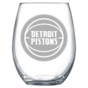 Detroit Pistons Polar Camel 15 oz. Stemless Wine Glass