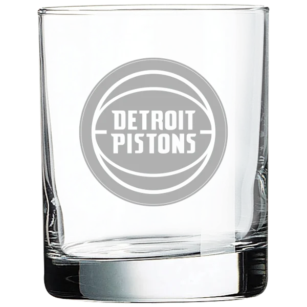 Detroit Pistons Polar Camel 10 1/2 oz. On The Rocks Glass