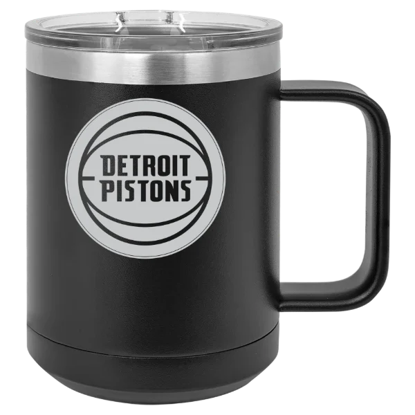 Detroit Pistons Polar Camel 15 oz. Mug with Slider Lid