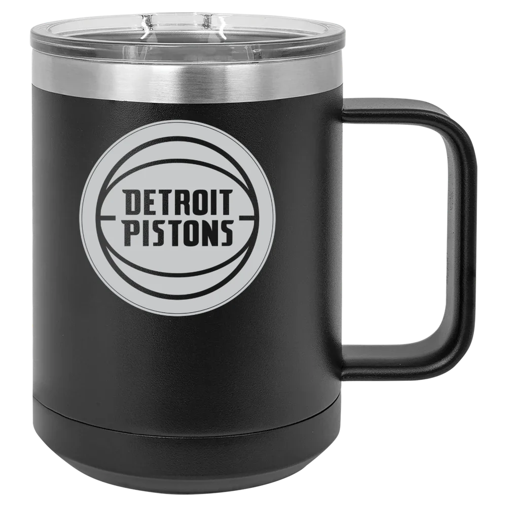 Detroit Pistons Polar Camel 15 oz. Mug with Slider Lid