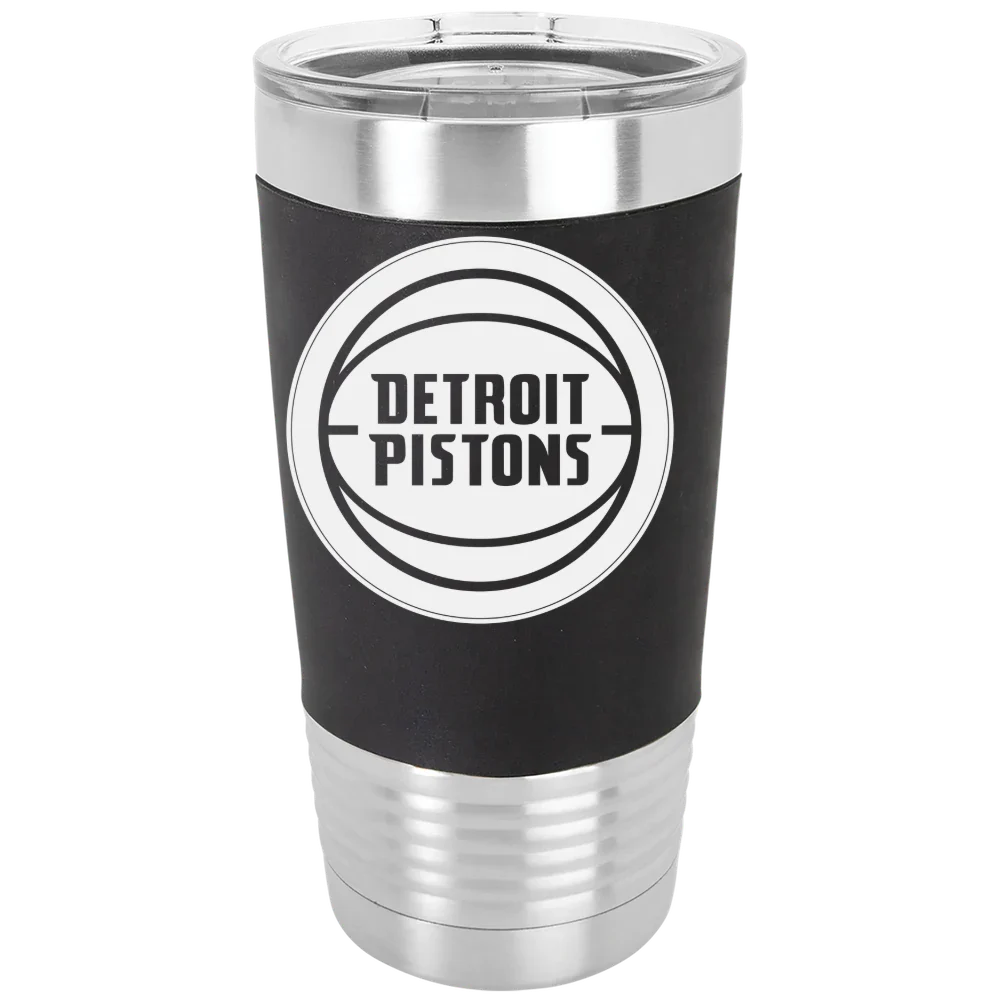Detroit Pistons Polar Camel 20 oz. Silicone Grip Tumbler with Standard Lid