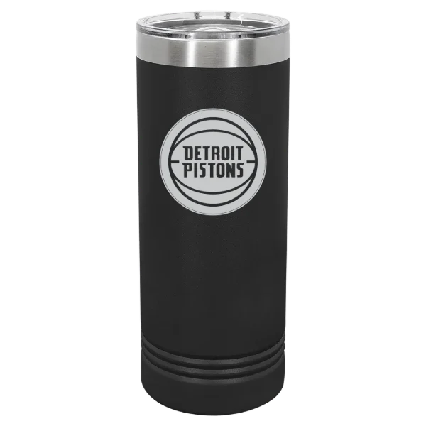 Detroit Pistons Polar Camel 22 oz. Skinny Tumbler with Slider Lid