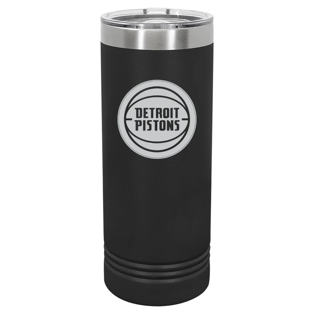 Detroit Pistons Polar Camel 22 oz. Skinny Tumbler with Slider Lid