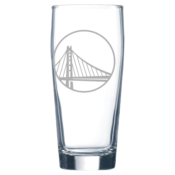 Golden State Warriors Polar Camel 16 oz. Willi Becher Beer Glass