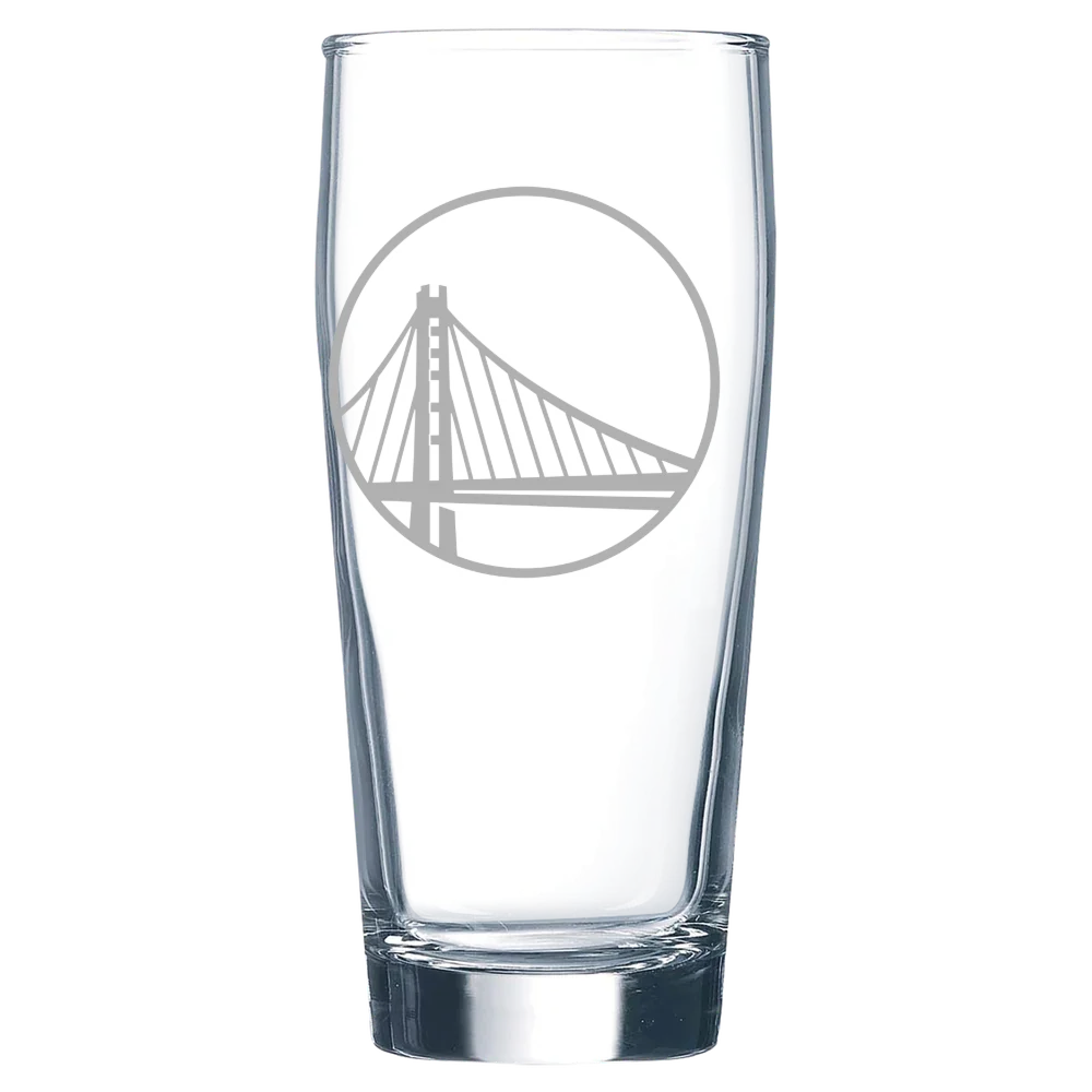 Golden State Warriors Polar Camel 16 oz. Willi Becher Beer Glass